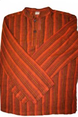 Strip Cotton Shirts 3 Buttons